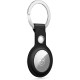 Чохол для AirTag Benazcap PU Leather AirTag Holder with Keychain Black